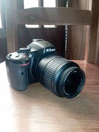 NIKON D5100 + obiettivo AF-S NIKKOR 18-55