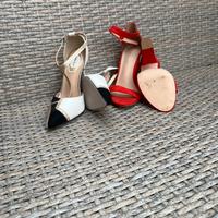 2 paia di scarpe  con tacco n 37