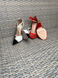 2 paia di scarpe  con tacco n 37