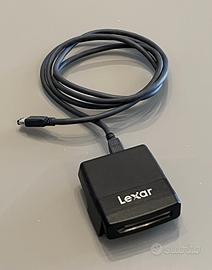 Lettore Scheda Lexar Compact Flash con FireWire 40