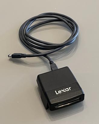 Lettore Scheda Lexar Compact Flash con FireWire 40