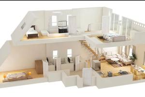 Spazioso trilocale arredato a castellanza