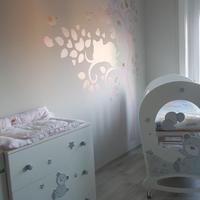 CAMERETTA BEBE' ERBESI:  LETTINO+COMO'/CASSETTIERA