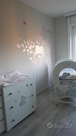 CAMERETTA BEBE' ERBESI:  LETTINO+COMO'/CASSETTIERA