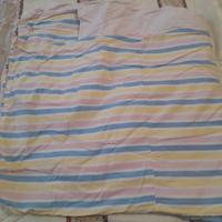 Sacco copripiumino matrimoniale a righe