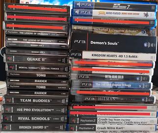 giochi playstation 1 ps1 ps2 ps3 ps4 
