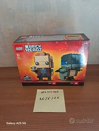 Lego BrickHeadz 41614 Jurassic World Owen e Blue 