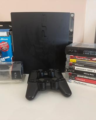 PS3 + giochi + altro