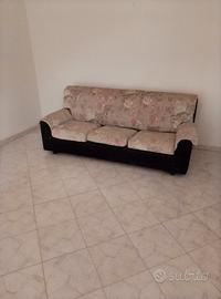 Divano letto matrimoniale con 2 poltrone 