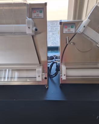 Stendipizza mecnosud rullo inox 220v italy garanzi