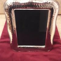 cornice portafoto argento 