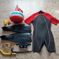 Attrezzatura per snorkeling
