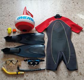 Attrezzatura per snorkeling