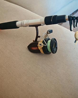 Canna da pesca con un mulinello Mirage SK41F