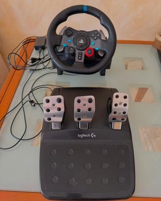 volante logitech g29 con pedaliera