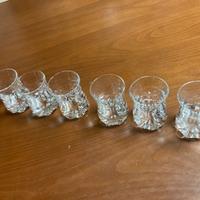 Bicchieri in vetro da liquore