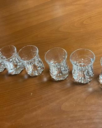 Bicchieri in vetro da liquore