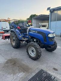 0396 trattore agricolo lovol + trincia marchegiani