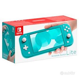 Nintendo switch lite turchese