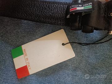 cintura nuova vera pelle 
