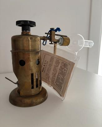 Antico inalatore a vapore ad alcool PRO.S.I.T.