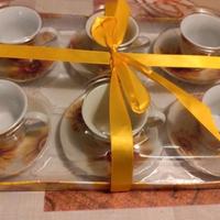 Set n. 6 tazzine da caffè nuove 