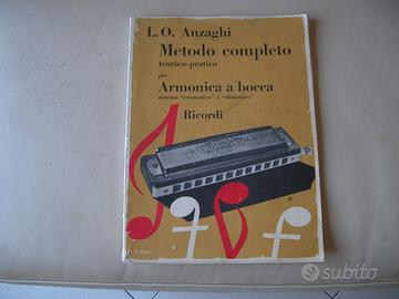 Metodo completo per Armonica a bocca do Anzaghi