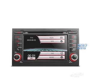 NAVIGATORE RADIO 7" PER AUDI A4 B6 B7 00-07 USB G