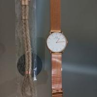 orologio daniel Wellington con bracciale 