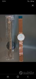 orologio daniel Wellington con bracciale 