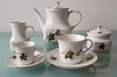 Servizio da the e caffè in porcellana