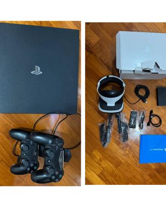 Playstation 4 + 2 joystick + Visore + 20 gioch