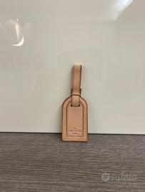Tag Louis Vuitton in Pelle Vachetta Originale