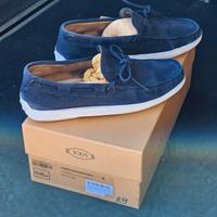 Tod's Mocassino Blue n40/41 Pagate 370euro Scatola