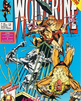 WOLVERINE n. 40 - Play Press (1993) - Disegni di J