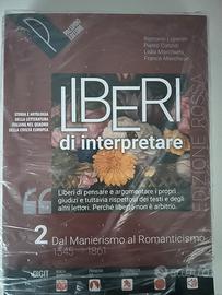 Libro di italiano “Liberi di interpretare” volume2