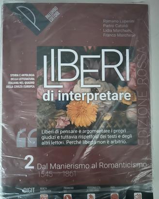 Libro di italiano “Liberi di interpretare” volume2