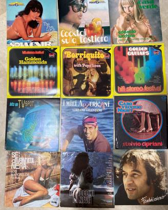 Blocco misto vinilo musica anni 70-80