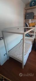 letto a baldacchino ikea