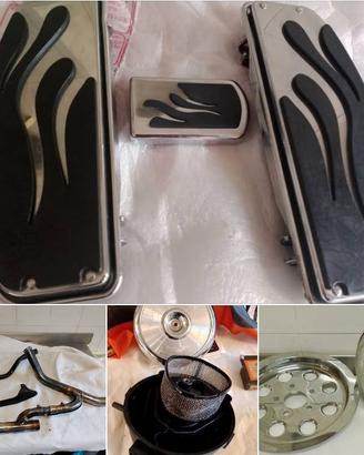 pedane inserti softail Collettori Dyna Harley