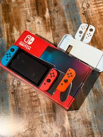 Nintendo switch blu e rossa