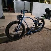 Bici elettrica custom chopper – Fat tires – Stile 