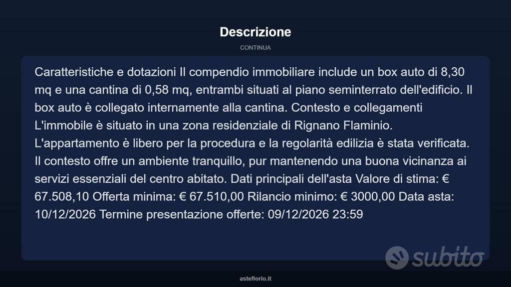 Appartamento – Rignano Flaminio, Roma Capitale - Vista 4