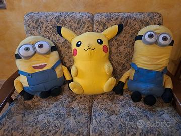 Pokemon Pikachu e Minion
