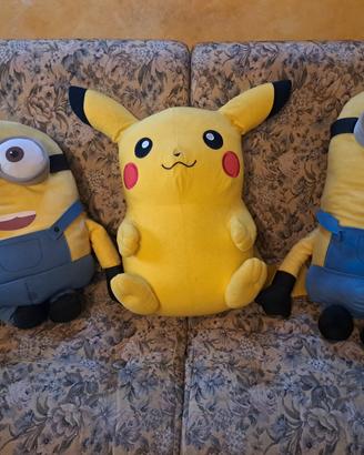Pokemon Pikachu e Minion