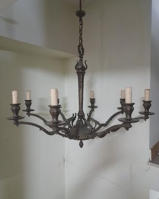 Lampadario 8 bracci