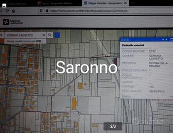 Lotto terreno agricolo vicino a Saronno