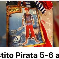 Vestito carnevale pirata