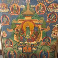 Thangka tibetano