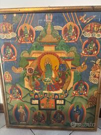 Thangka tibetano